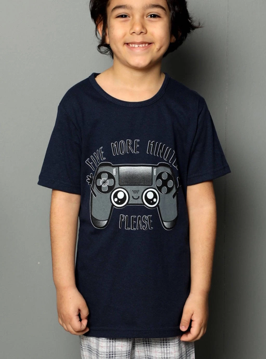 Piżama Chłopięca Game Pad - granat