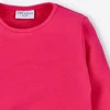 Bluza Dresowa Dziewczęca Z Długim Rękawem Różowa