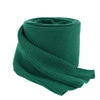 Szalik zimowy damski, zielony, 100% wełniany merino, Jessica