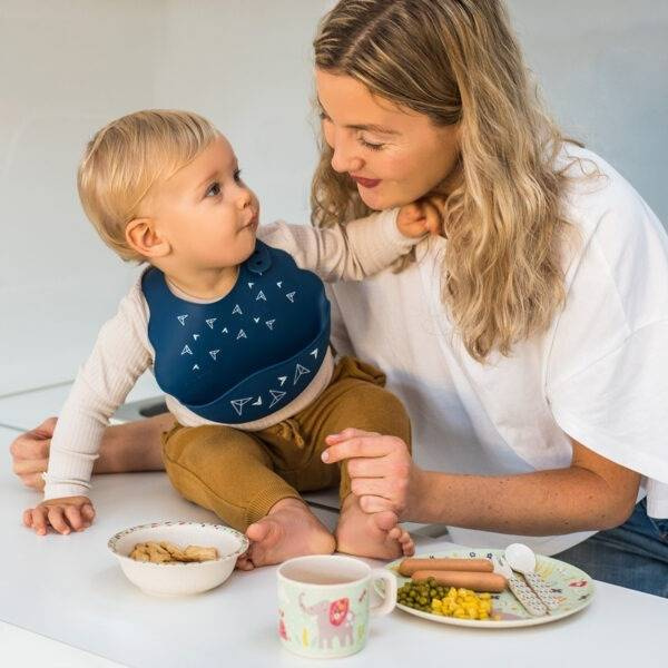 Babyono Śliniak Z Regulowanym Zapięciem - Samoloty