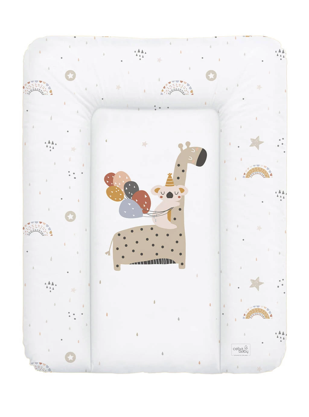 Ceba Baby Miękki przewijak - Giraffe