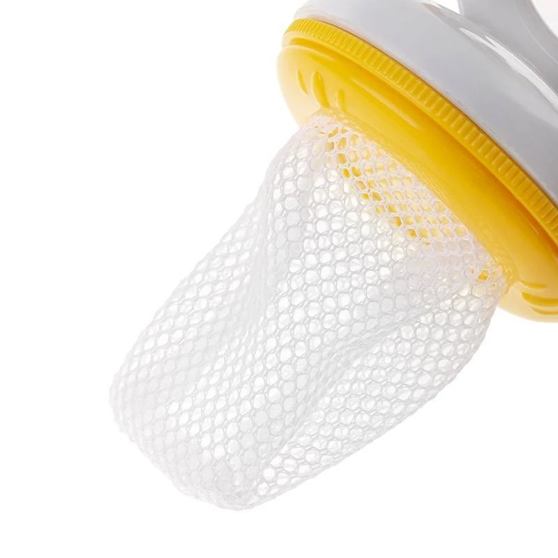 Akuku Siateczka Do Podawania Pokarmu Gryzak - Yellow