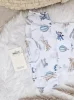Body Niemowlęce Z Krótkim Rękawkiem - Vintage Planes