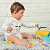 Akuku Wiaderko Edukacyjne z Klockami