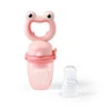 Babyono Gryzak Do Podawania Pokarmów Frog Różowy