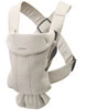 BABYBJORN MINI 3D Jersey – nosidełko, Jasny beż