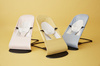 BABYBJORN - leżaczek BALANCE SOFT WOVEN/JERSEY - Niebieski/Szary
