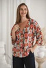 Bluzka ciążowa i do karmienia Bahama Mama w print Boho
