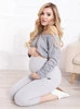 Legginsy Ciążowe Rybaczki - Szare