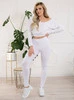 Legginsy Madison - Białe