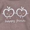 Body niemowlęce Happy Apples  z bawełny organicznej