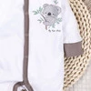 Pajac niemowlęcy Sweets koala z bawełny organicznej - biały