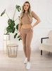 Legginsy Ciążowe Gaja - Cappuccino