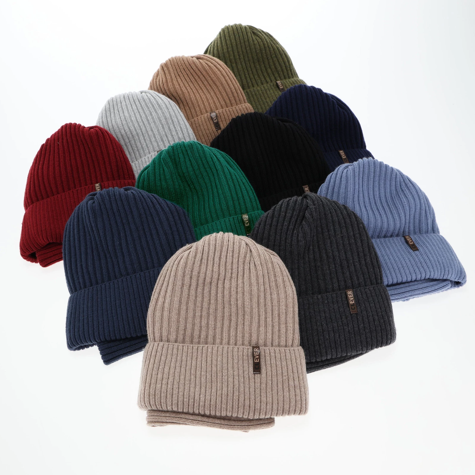 Czapka i komin dla chłopca, zimowy komplet, ciemnoszary, 100% wełniany merino, Gizmo