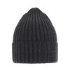 Czapka zimowa damska, szara, 100% wełniana merino Ariga