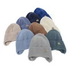 Czapka zimowa, jesienna, wiosenna dla chłopca, 100% wełniana merino, wiązana, camel Bakadi