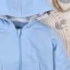 Bluza Dresowa Z Kapturem Sea Of Joy Z Bawełny Organicznej Niebieski