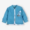Bluza Niemowlęca Ship Zapinana Z Bawełny Organicznej Niebieska