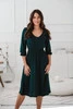 Sukienka ciążowa i do karmienia Lovely Dress Midi rękaw 3/4 morska