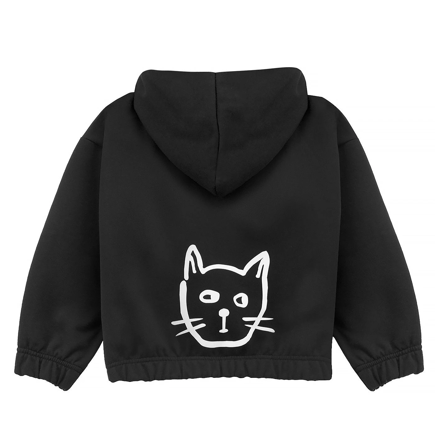 Bluza z kapturem TRES BIEN czarny