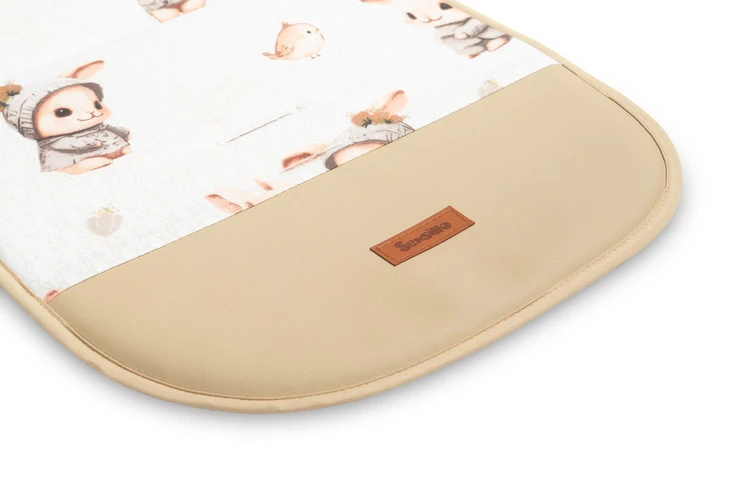 Sensillo Wkładka Muślinowa Do Wózka Króliczki Beżowy