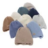 Czapka zimowa dla chłopca, camel, wiązana, 100% wełniana merino, podszyta polarem merino, Buno