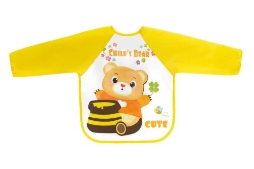 Śliniak rękawek - Miś Miód