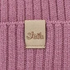 Czapka i komin dla dziewczynki jesienny, wiosenny komplet, wrzosowy, 100% wełniana merino Belira