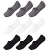 9x Skarpetki Zestaw Czarny Szary Biały 39-41