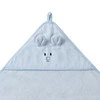 Babyono Okrycie Kąpielowe Bambusowe 100x100 Niebieskie