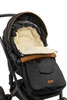 Sensillo Śpiworek Wełna Do Wózka 95x40 Black