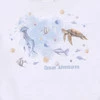T-shirt Niemowlęcy Sea Of Joy Z Bawełny Organicznej Nadruk Biały
