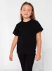 T-shirt Basic Kids - Czarny