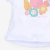 T-shirt niemowlęcy COLORFUL FRUITS z bawełny organicznej dla dziewczynki