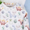 Body niemowlęce DINO EXPLORER z bawełny organicznej