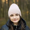 Czapka zimowa dla dziewczynki, różowa, Elvina