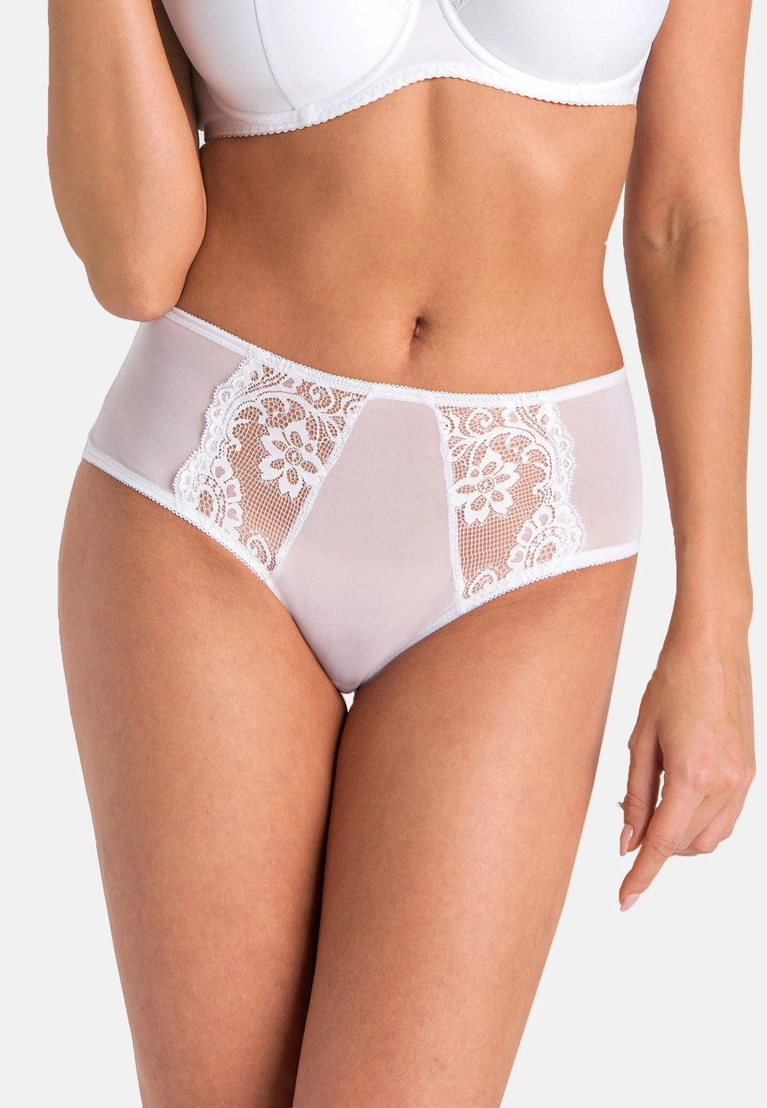 Majtki damskie szorty Marte Białe