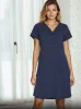 Koszula ciążowa Mirella - Granatowa