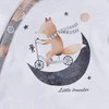 Body kopertowe Space Tour z bawełny organicznej dla chłopca