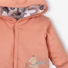 Kurtka niemowlęca Cute cars z bawełny organicznej - pomarańczowa