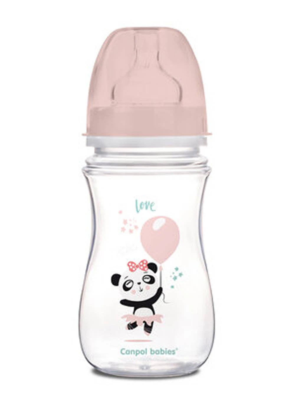 Canpol butelka antykolkowa Exotic Animals 240ml - Panda