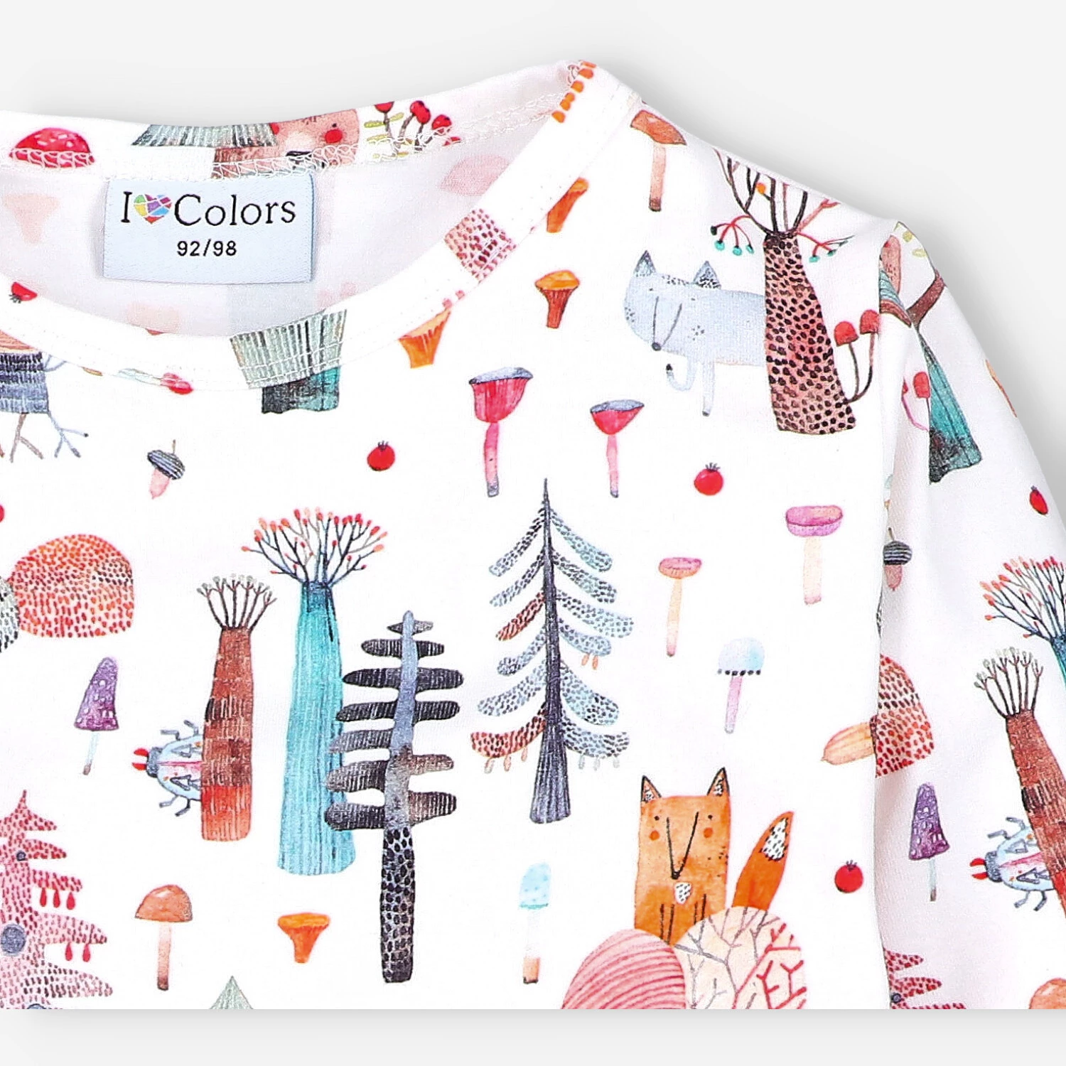 Bluzka dziecięca z długim rękawem.