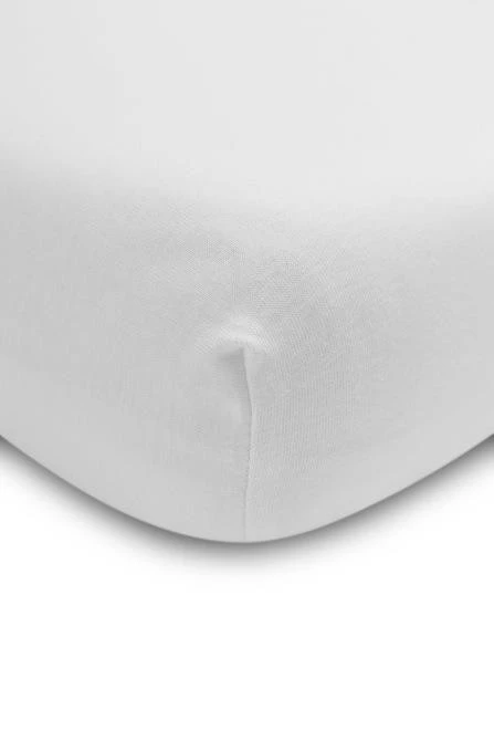 Sensillo Prześcieradło Jersey Deluxe 160x80 Biały
