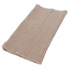 Czapka i komin dla chłopca zimowy komplet, brązowy, 100% wełniany merino,  podszyty bawełną, Flurix