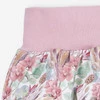 Półśpiochy Niemowlęce Magic Flowers Z Bawełny Organicznej  Print Kwiaty Różowy