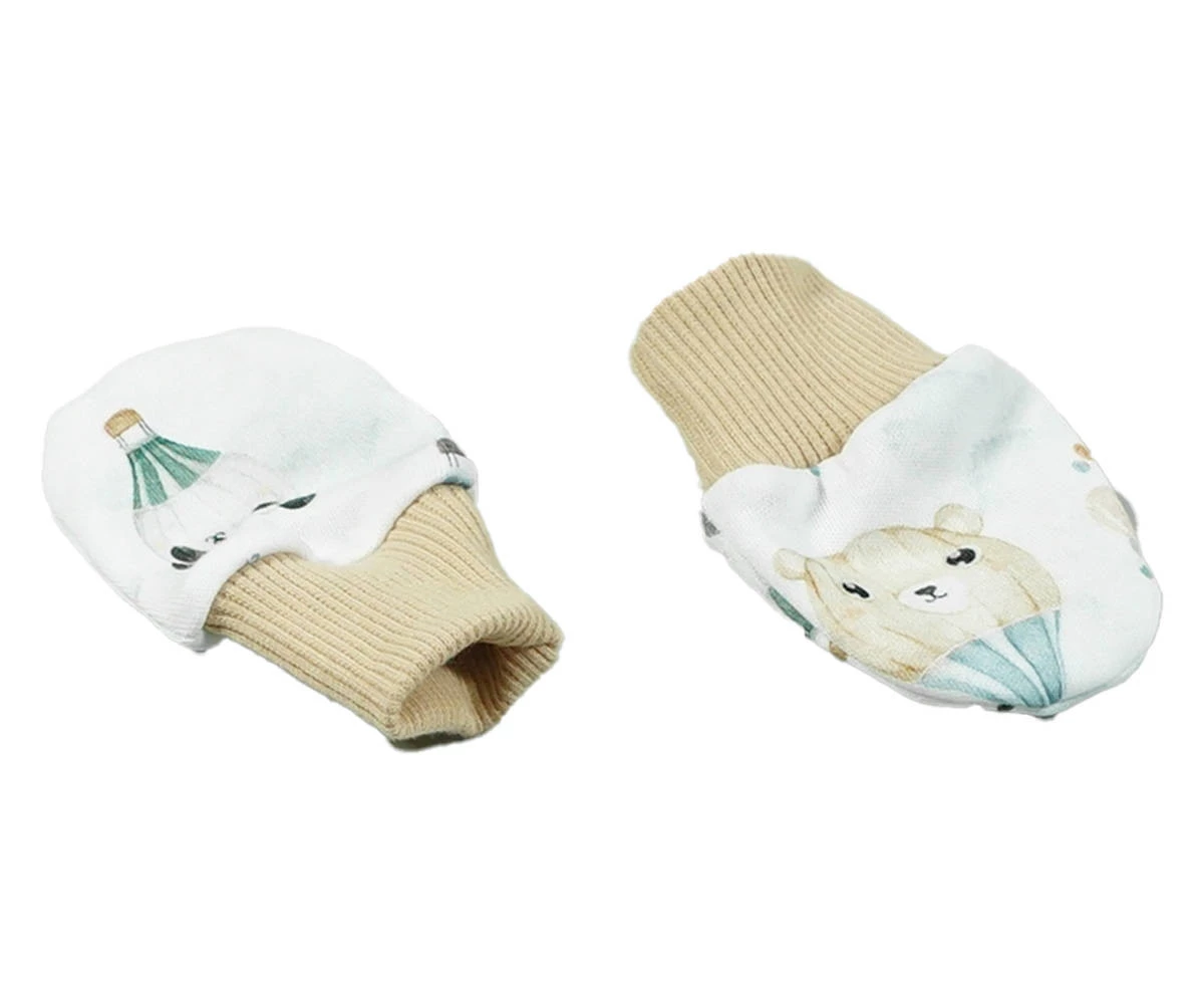 Łapki Niedrapki Niemowlęce Bear Balloons - Beżowe