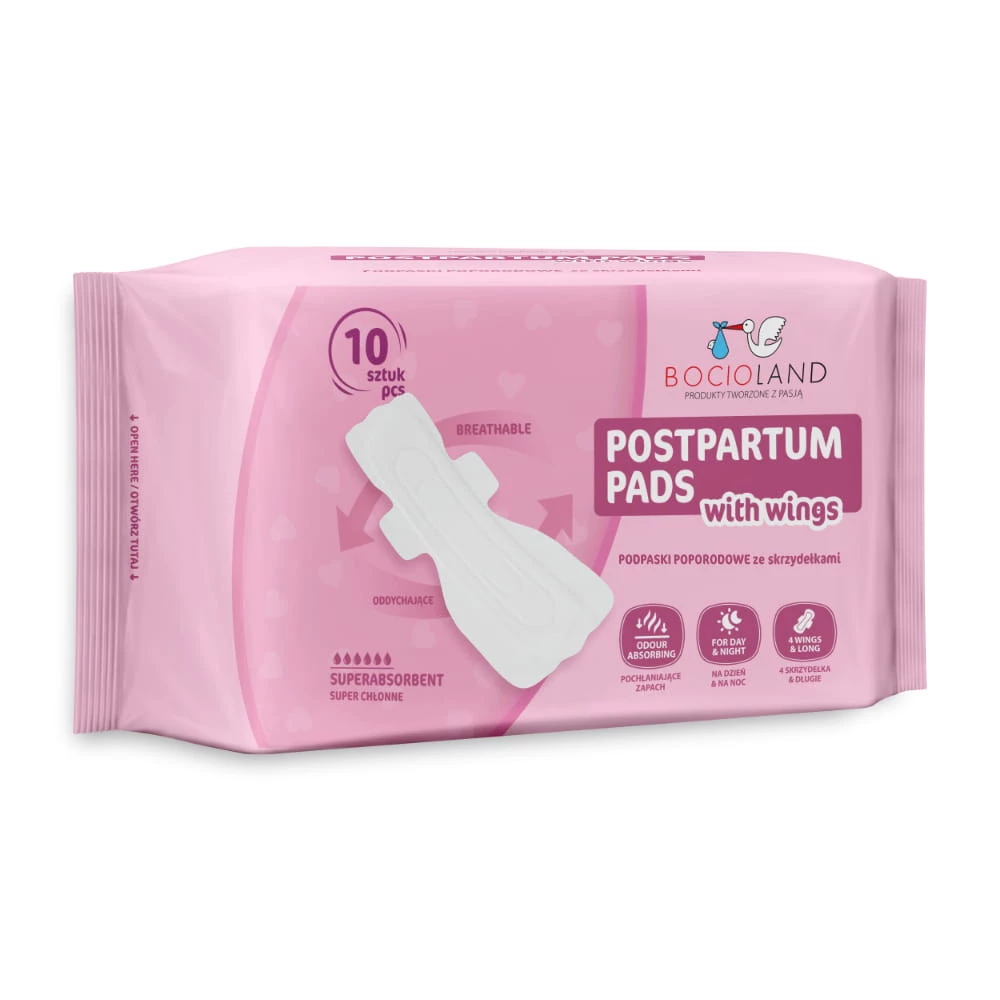 Wysokochłonne Podkłady Poporodowe 10szt