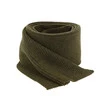 Szalik zimowy męski, khaki, 100% wełniana merino Brayan