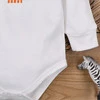 Body niemowlęce z bawełny organicznej Zebra