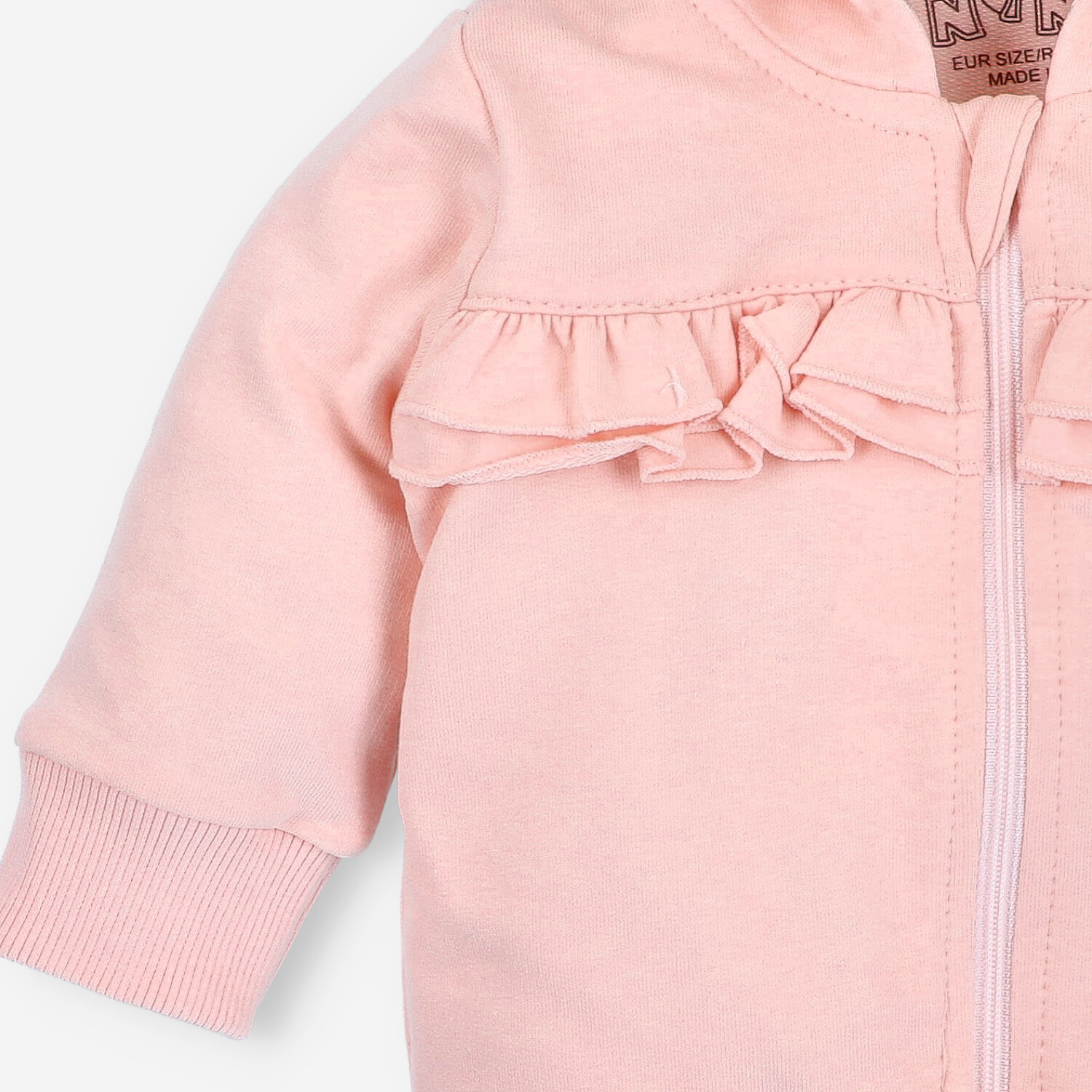 Bluza dresowa Sunny z bawełny organicznej dla dziewczynki